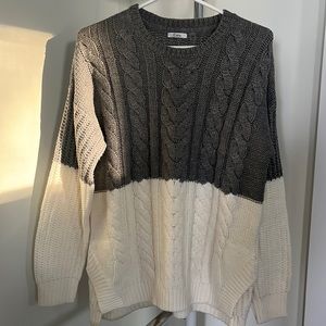 Dex colour block sweater. Size large